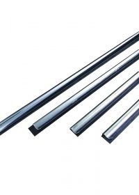 Unger Stainless Steel Window Squeege Channel with Soft Rubber