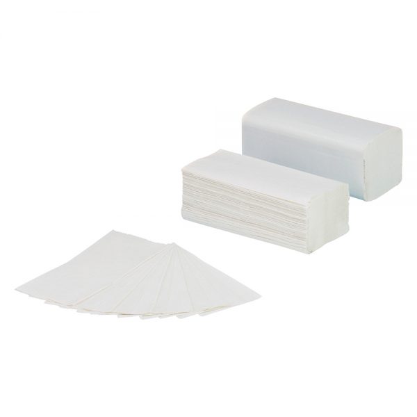 Hand Towel White 2ply V Fold