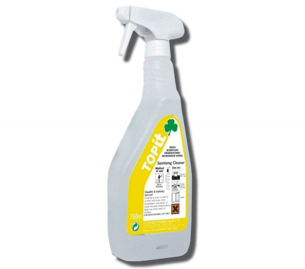 TopIT Sanitising Cleaner 750ml Spray