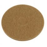 Box of 5 x 16 Inch Thick Tan Polishing Floor Pads-0