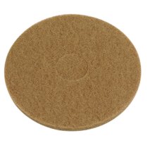 Box of 5 Thick Tan Polishing Floor Pads