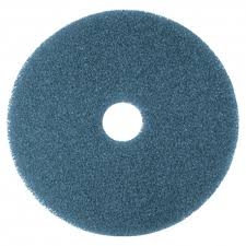 Box of 5 Bright Blue Spray Cleaning Floor Pads