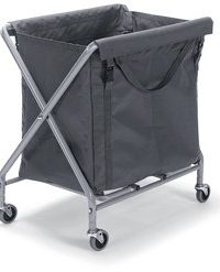 Waste / Laundry Collection Folding Trolley with Bag