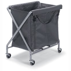Waste/Laundry Collection Folding Trolley with Bag
