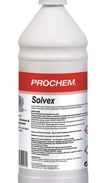 1L Prochem Solvex Paint/Ink Stain Remover