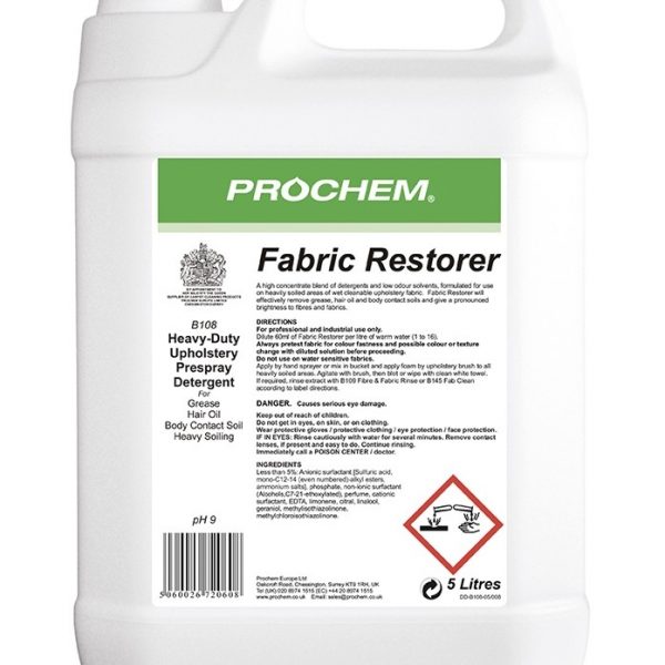 5L Fabric Restorer Prochem