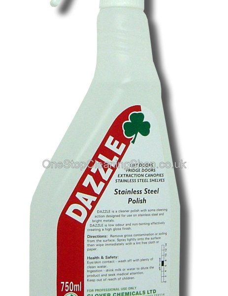 750ml Dazzle Stainless Steel Polish Trigger Spray