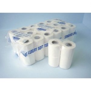 SHEET TOILET ROLLS 2 PLY WHITE 36 320