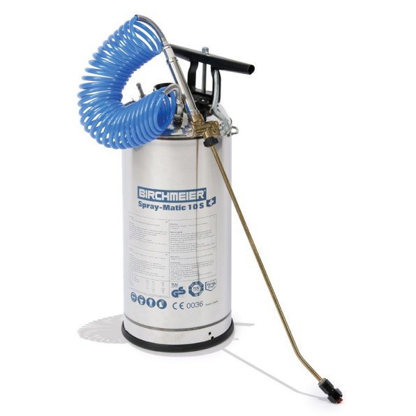 10Ltr Stainless Steel Pressure Sprayer