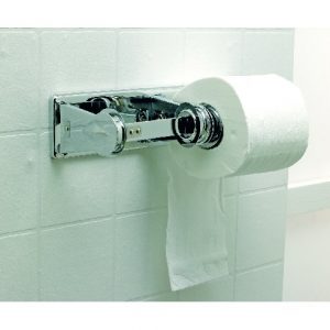 Double Toilet Roll Holder Pilfer Proof-2898