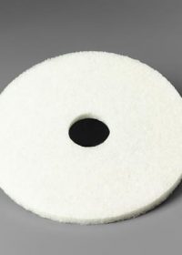 Box of 5 White Dry Polishing Floor Pads