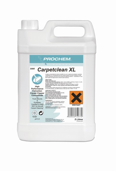 5L Carpetclean XL Super Strong Carpet Detergent