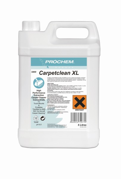 5L Carpetclean XL Super Stron Carpet Detergent