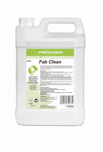 5L Fab Clean Upholstery Detergent