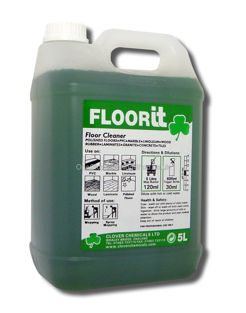 CLOVER CHEMICAL FLOOR IT NEUTRAL FLOOR CLEANER 5 LITRE