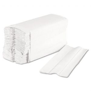 WHITE 2 PLY C FOLD HAND TOWELS BOXED 2400 CFW002