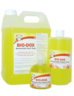 5L & 300ml Biodox Bactericidal Hand Soap