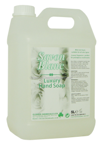 Clover Savon Blanc White Pearlised Liquid Soap