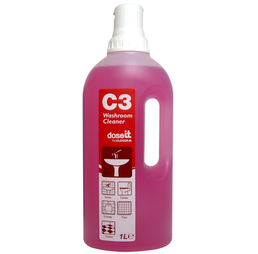 Clover Chemicals 1l C3 Super, Citric Acid Bathtub Cleaner