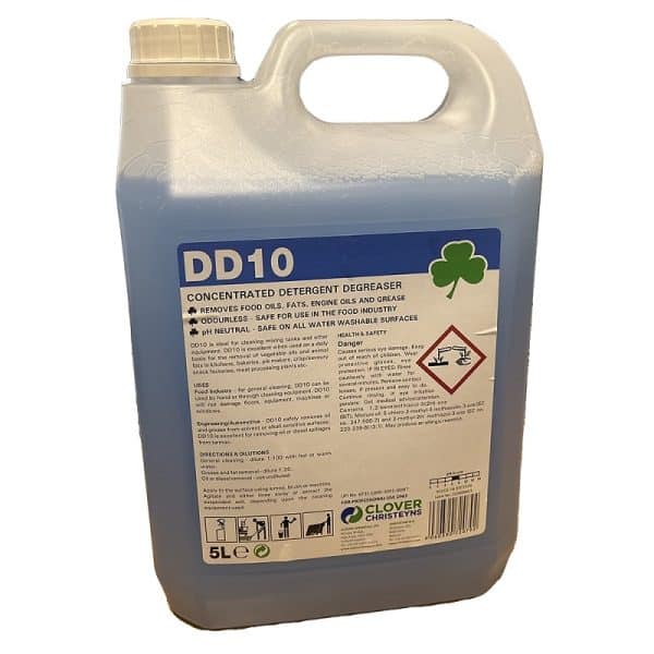 5L DD10 Detergent Degreaser - Highly Effective