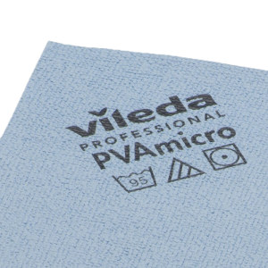 Professional Microfiber Cloth Vileda PVA Micro, Blue - 143585 - Pro  Detailing