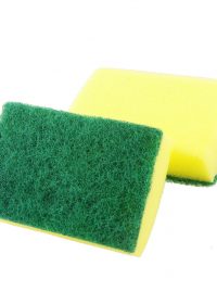 Pk of 10 6" x 4" Economy Sponge Scourers