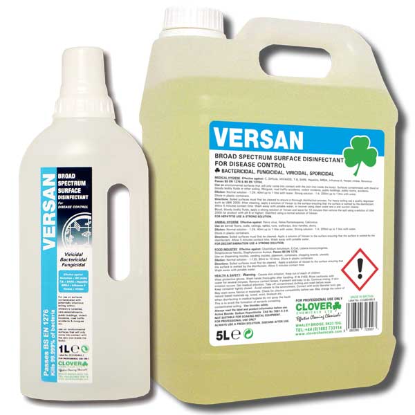 Clover Dose IT Versan - Disinfectant Cleaner Sanitiser Chemical