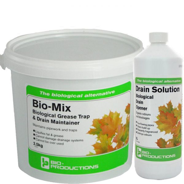 Bio Productions Bio Mix Grease Trap & Drain Maintainer Powder Cleaner
