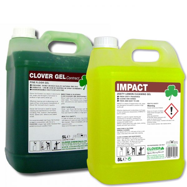 Clover Impact Cleaning Gel - Lemon or Pine