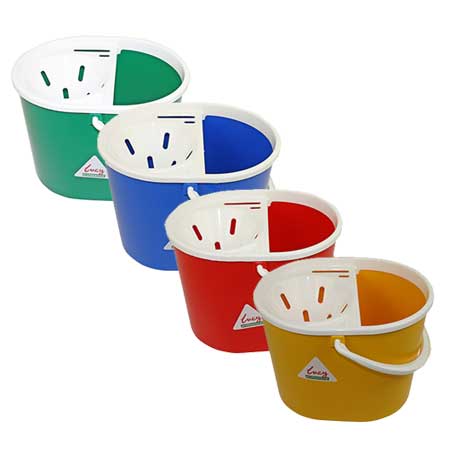 Plastic Socket Mop Bucket with Handle & Sieve