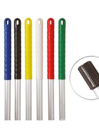 Exel® Aluminium Mop Handle with Colour-Coded Grip