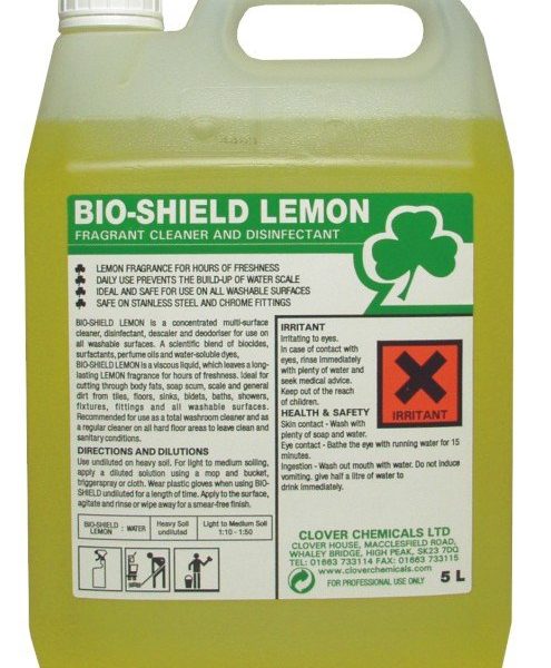 5L Bio-Shield Acidic Cleaner & Disinfectant