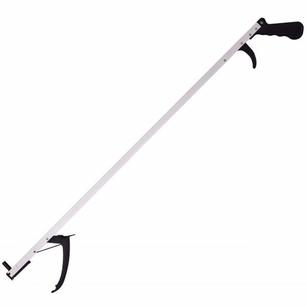 Litter Picker 82cm Long Aluminium with Black Claw