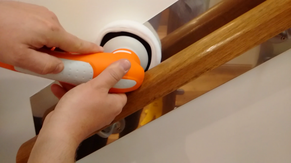 IVO POWER BRUSH SCRUBBER CLEANING MIRROR CLEANER