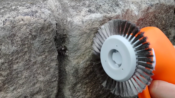 IVO POWER BRUSH SCRUBBER STAINLESS STEEL CLEANING STONE CLEANER