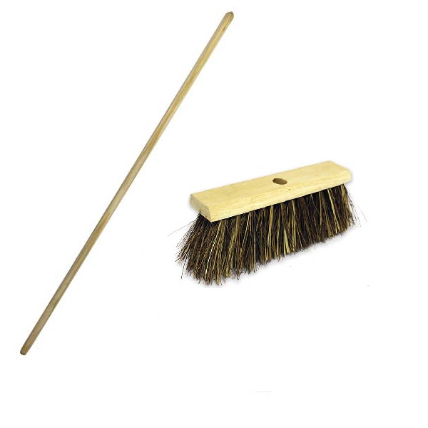 13" Bass Broom Complete With Handle