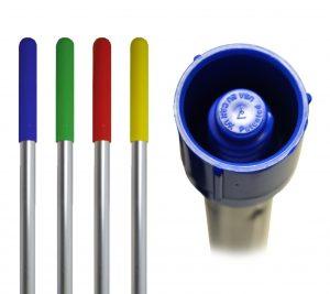 SYR Colour Coded Aluminium Eco Interchange Mop Handle