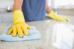 SURFACE CLEANING WORKTOPS KITCHEN