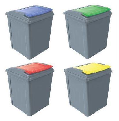 50L Eco Waste Recycling Bin