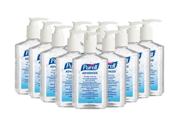 PURELL HAND SANITISER SOAP RUB WASH 350ML