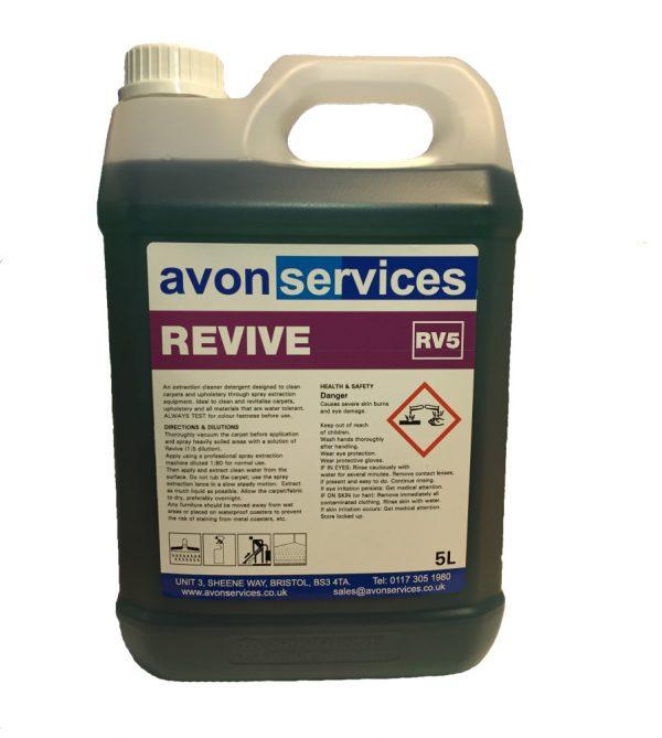 REVIVE CARPET CLEANER RV5 DETERGENT UPHOLSTERY