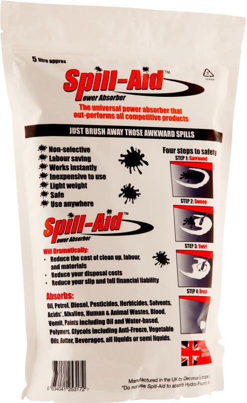 SPILL AID CLEANING CHEMICAL SPILLS CLEAN UP