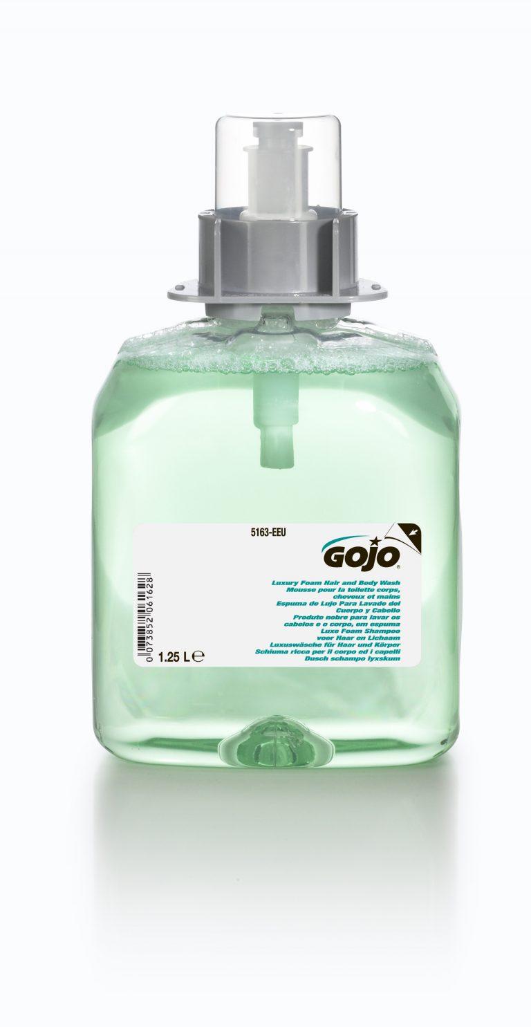 GOJO LUXURY FOAM HAIR AND BODY WASH