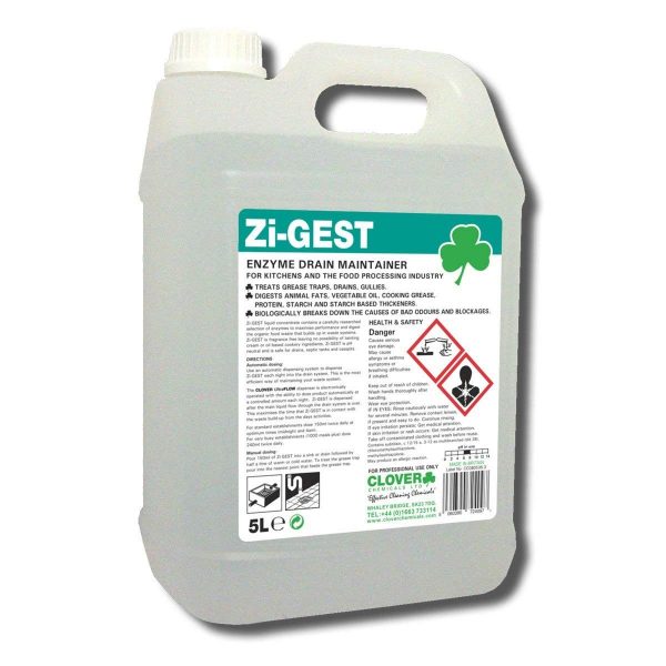 5L Zigest Enzyme Drain Maintainer