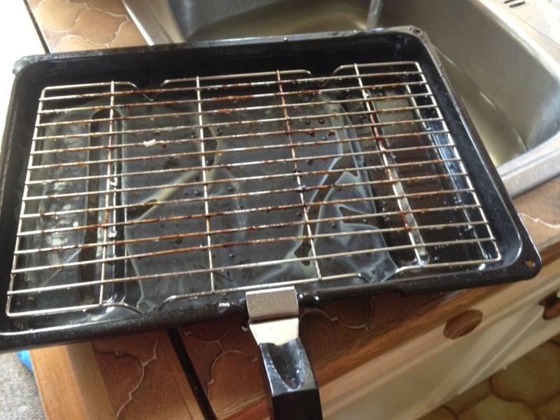 GRILL PAN DIRTY