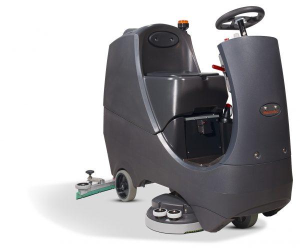CRG8072/120T Ride-On Scrubber Dryer 72cm Cleaning Width 80L Capacity 3 Hr Run Time
