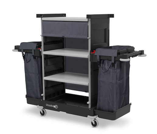 Numatic NKT Tall Housekeeping Trolley with 3 Shelves