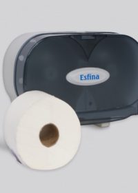 Micro Jumbo Dual Toilet Roll Dispenser