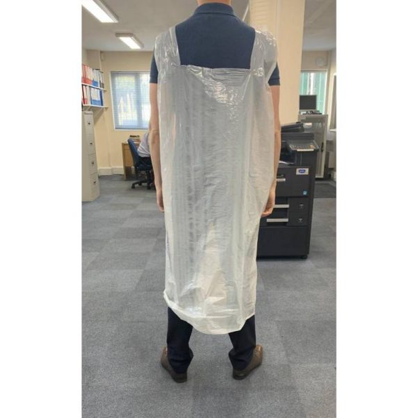 White Disposable Aprons