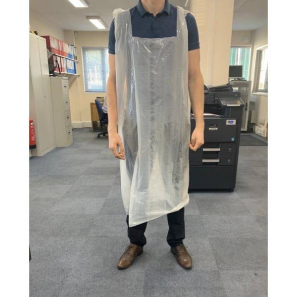White Disposable Aprons